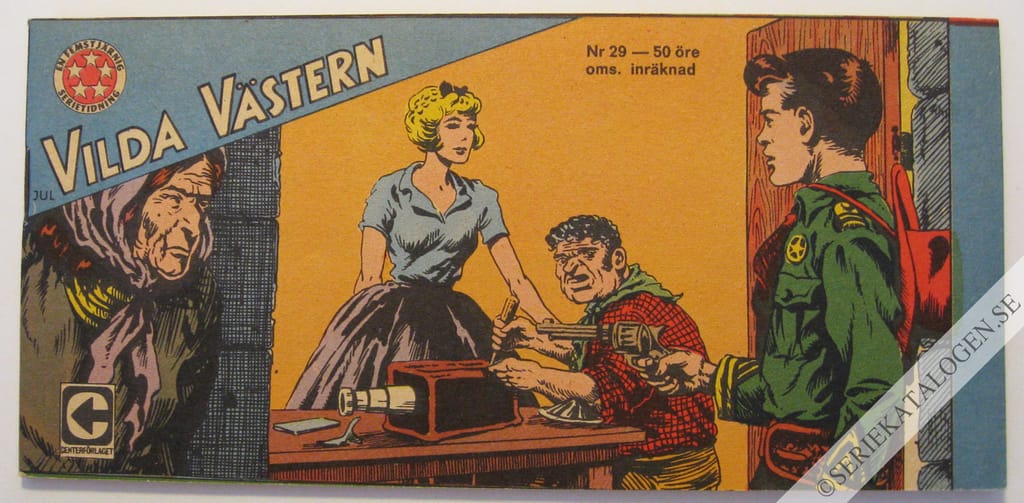 Framsida på Vilda Västern #29 (1967)
