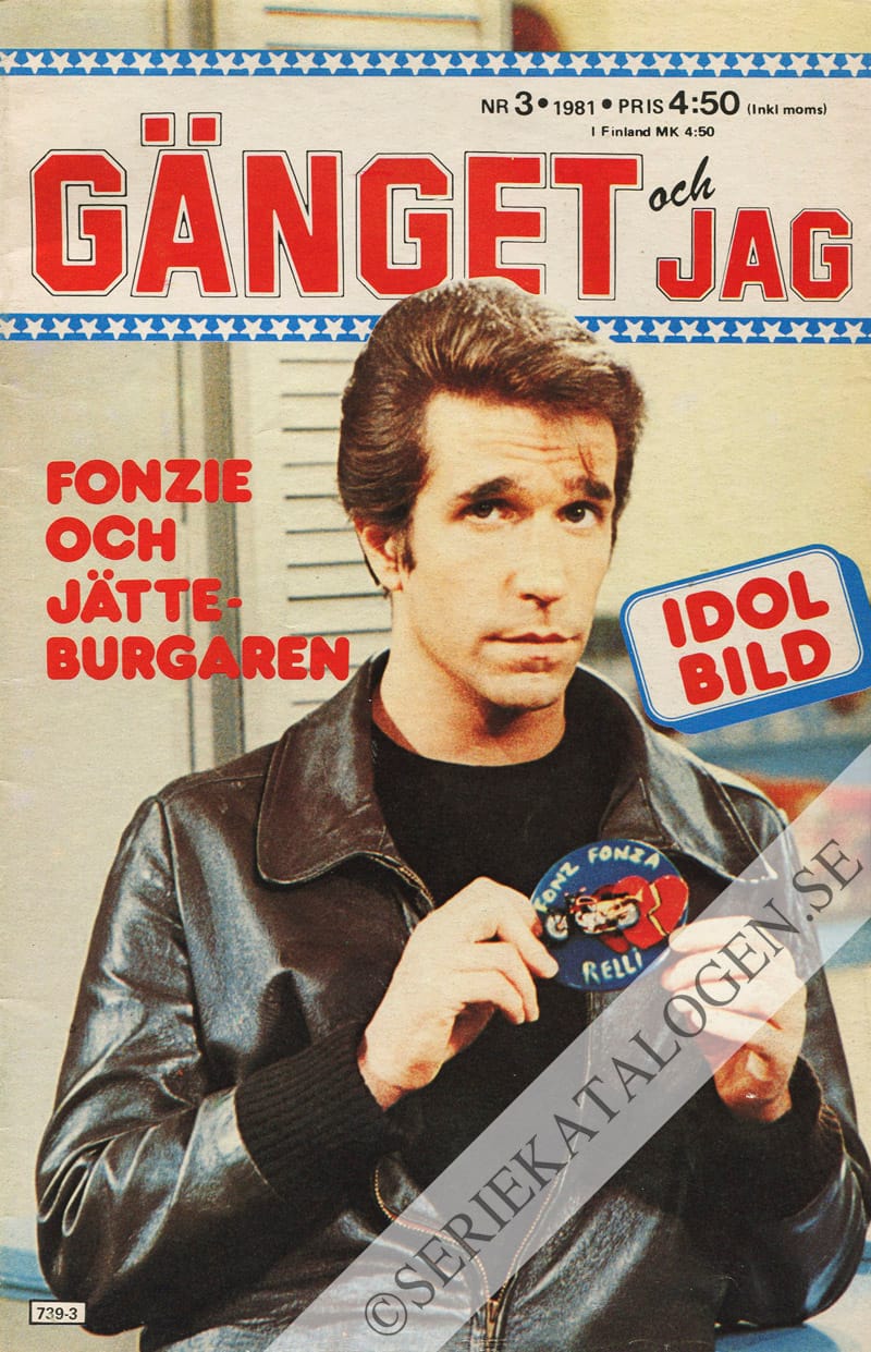 Framsida på Gänget och jag #3 (1981)