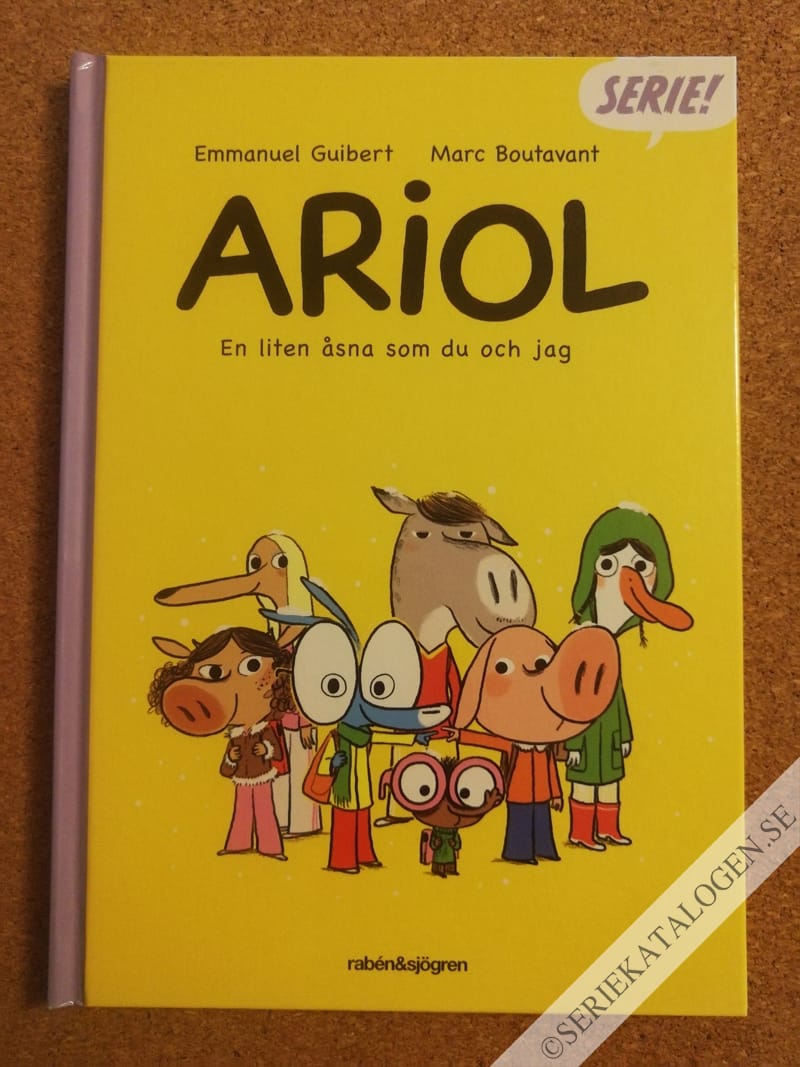 Framsida på Ariol En liten åsna som du och jag (2015)