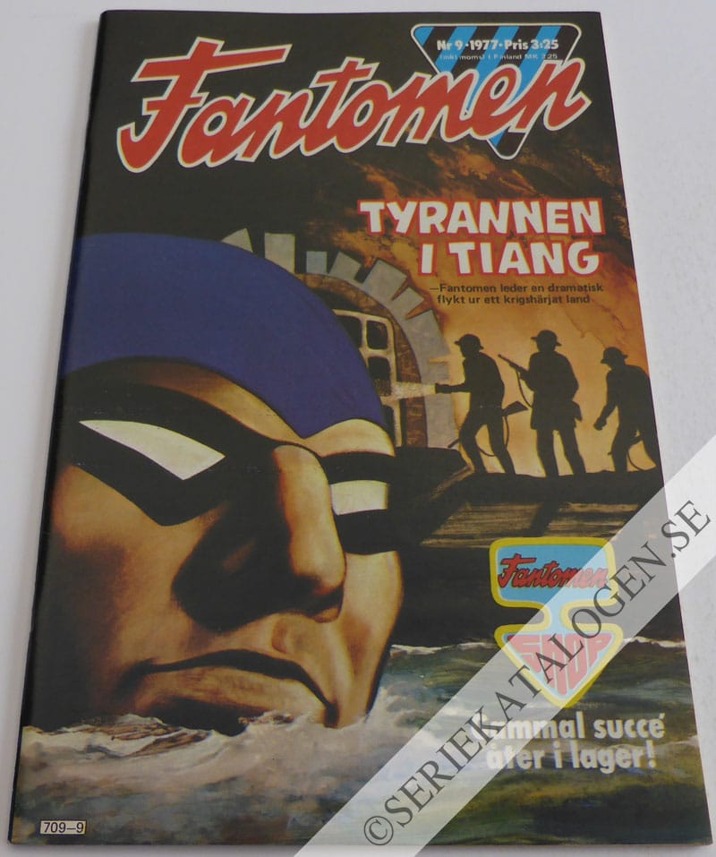 Framsida på Fantomen #9 (1977)