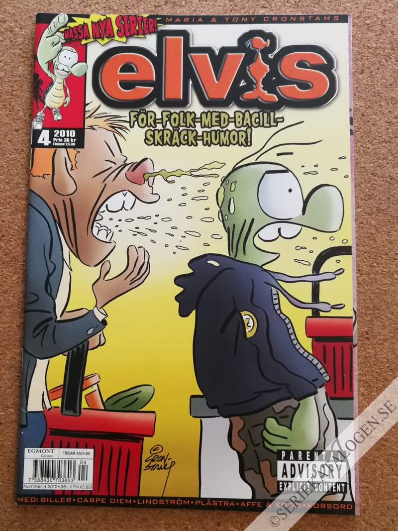 Framsida på Elvis #4 (2010)