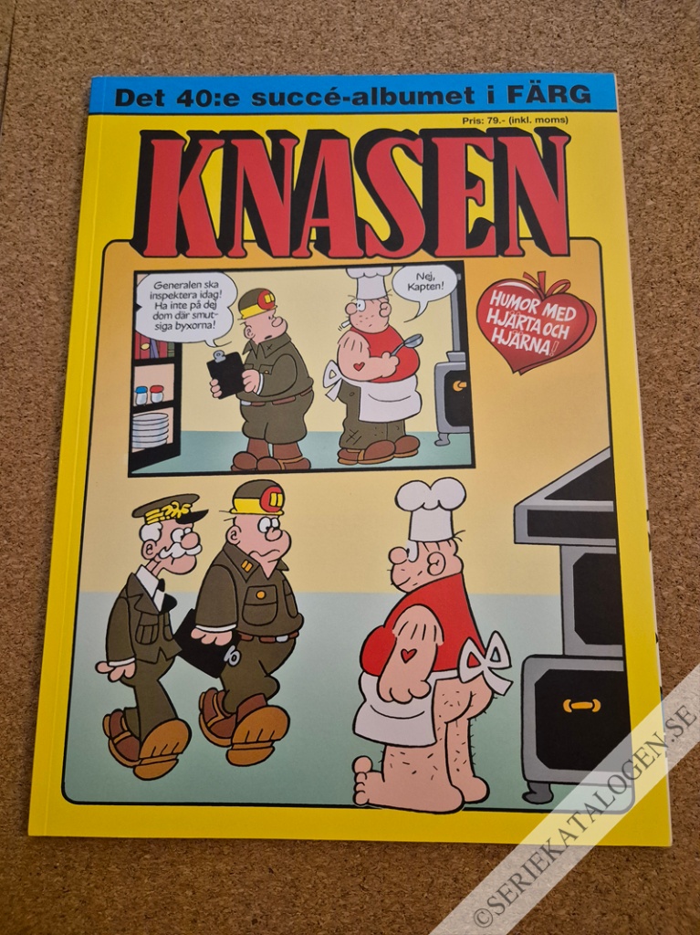 Framsida på Knasen Det 40:e succéalbumet i färg (2016)