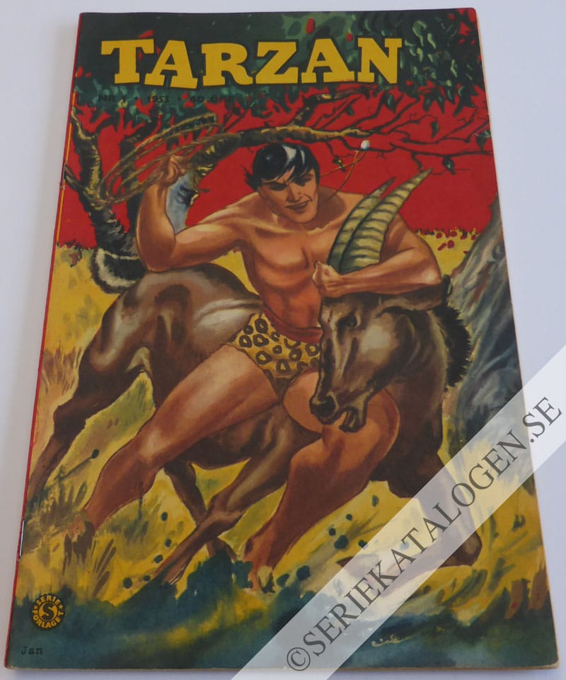Framsida på Tarzan #1 (1953)