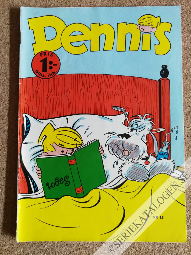 Framsida på Dennis #15 (1967)