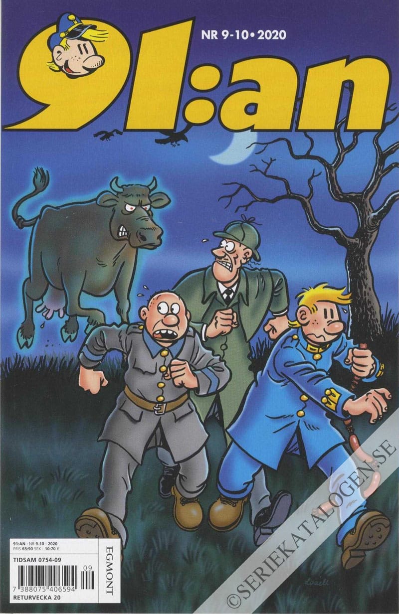 Framsida på 91:an #9-10 (2020)