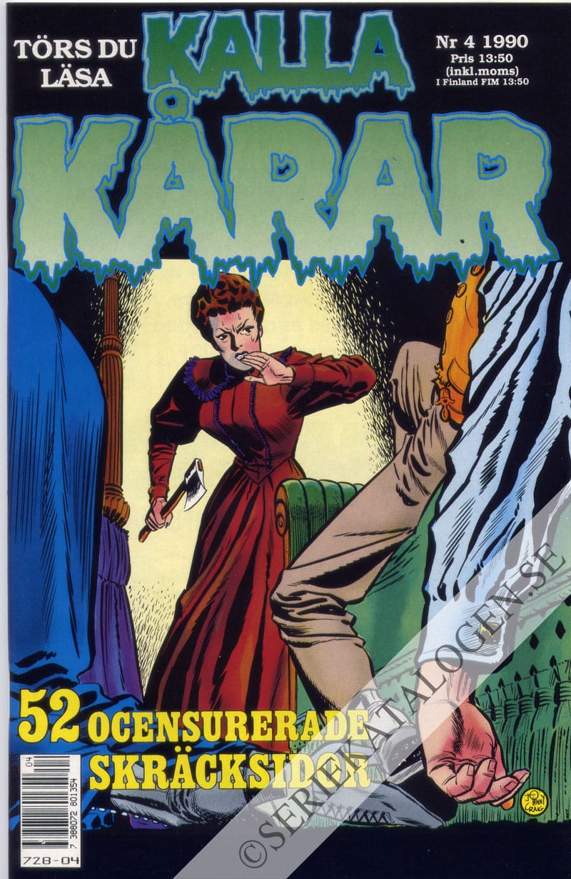 Framsida på Kalla kårar #4 (1990)