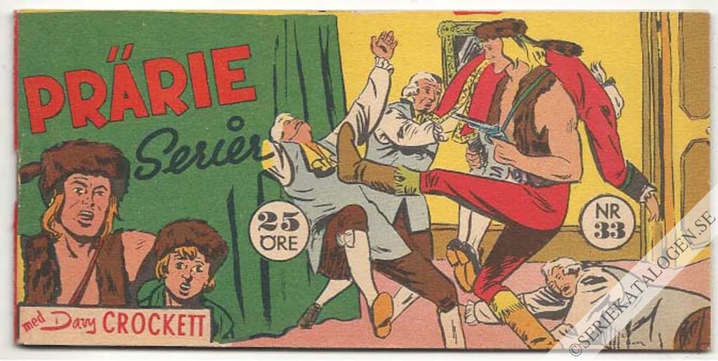 Framsida på Prärie-serier #33 (1958)