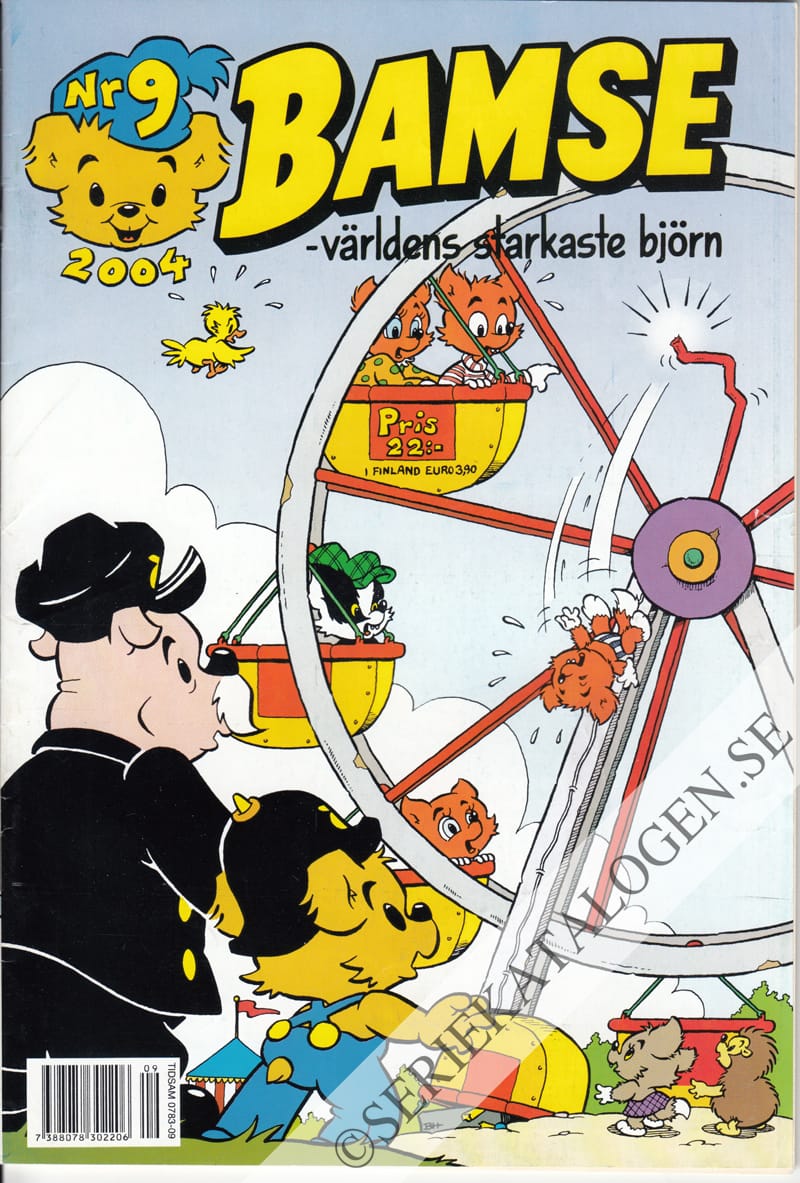 Framsida på Bamse #9 (2004)