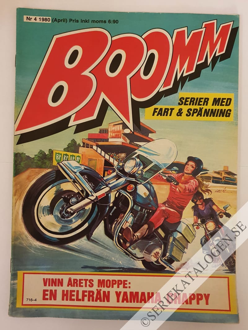 Framsida på Broomm #4 (1980)