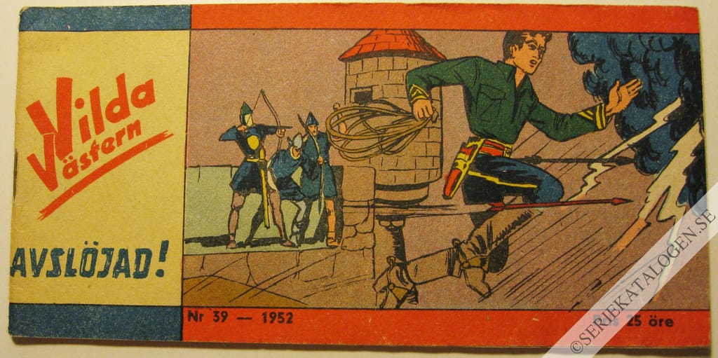 Framsida på Vilda Västern #39 (1952)