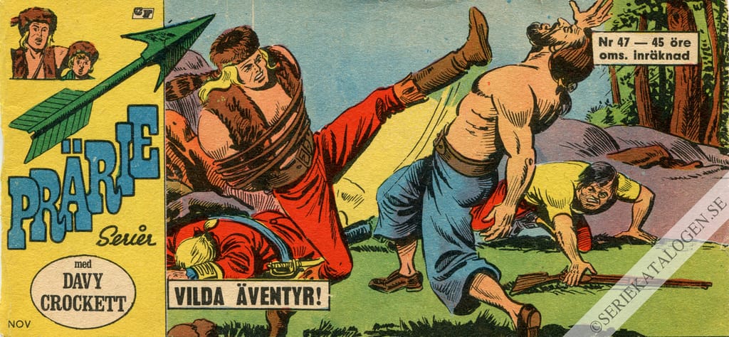 Framsida på Prärie-serier #47 (1966)