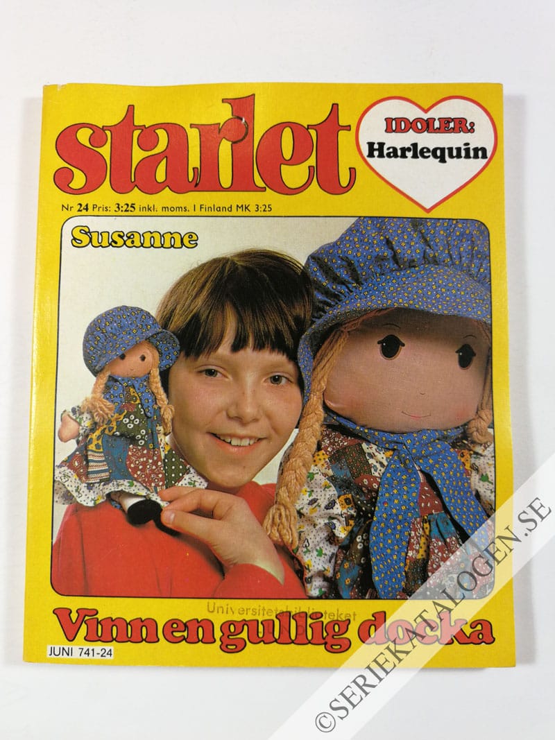 Framsida på Starlet #24 (1978)