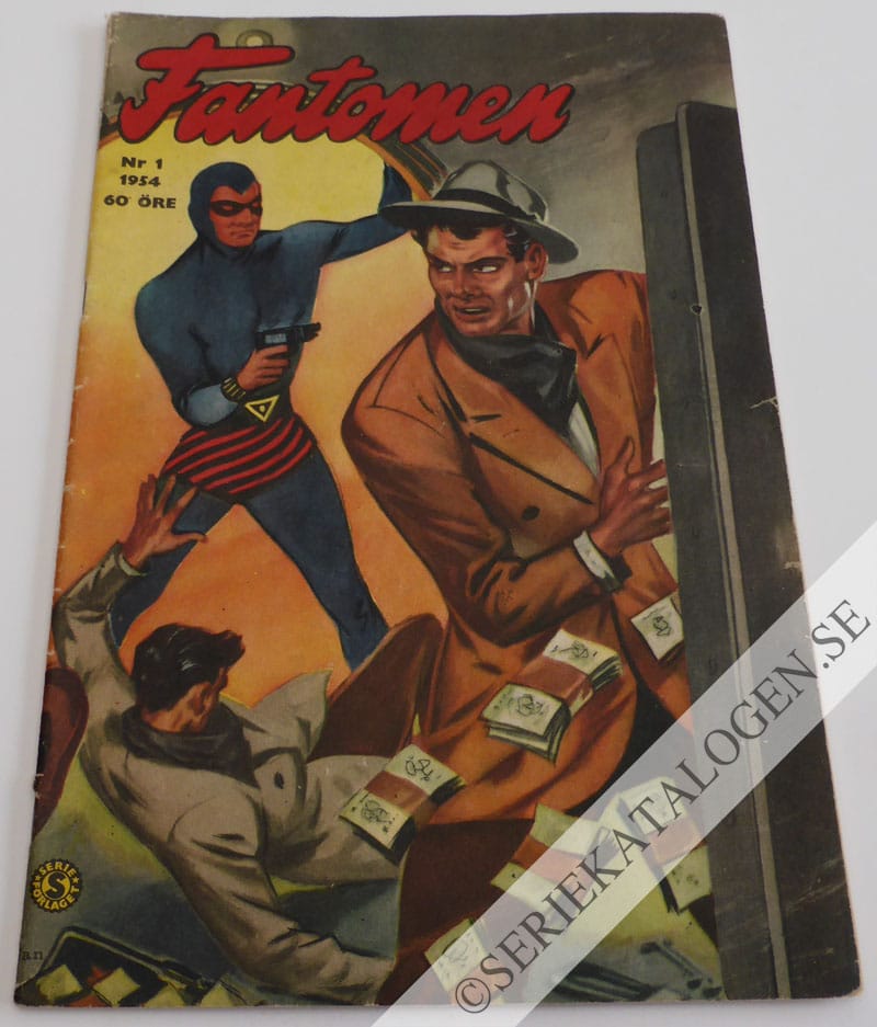 Framsida på Fantomen #1 (1954)
