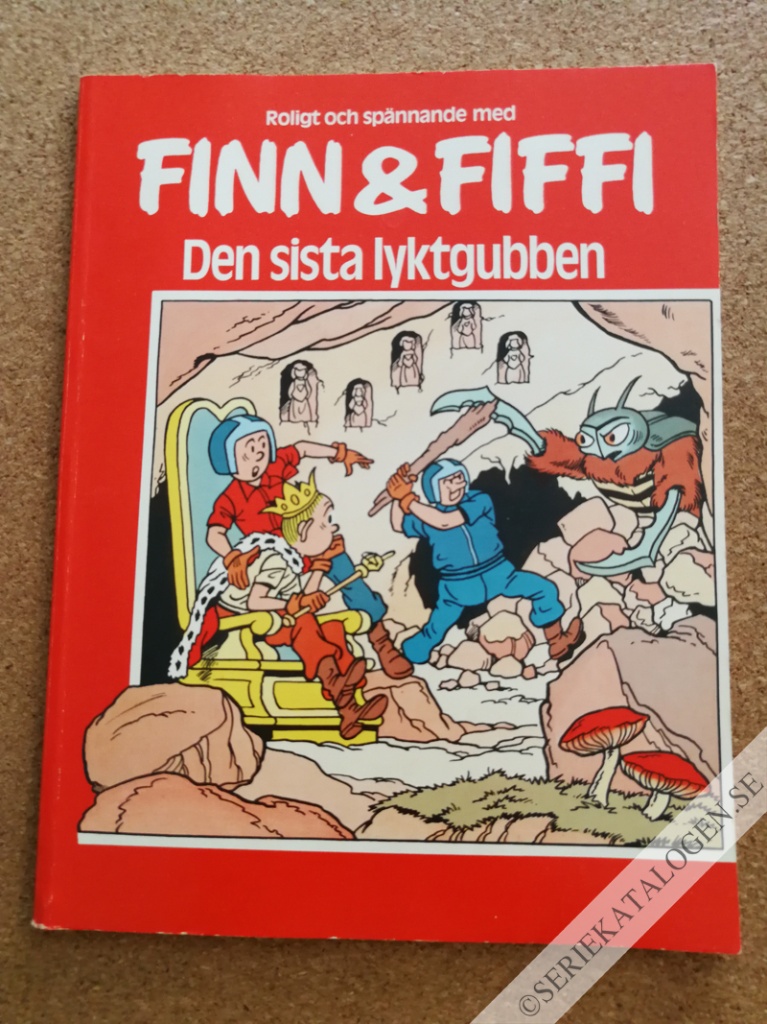 Framsida på Finn & Fiffi Den sista lyktgubben (1983)
