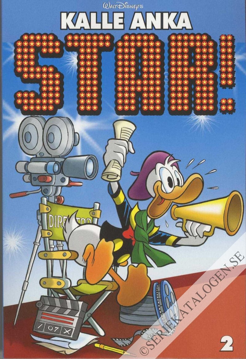 Framsida på Ankeborgs samlarpocket Kalle Anka - Star! 2 (2018)