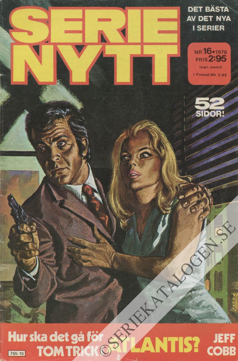 Framsida på Serie-Nytt #16 (1976)