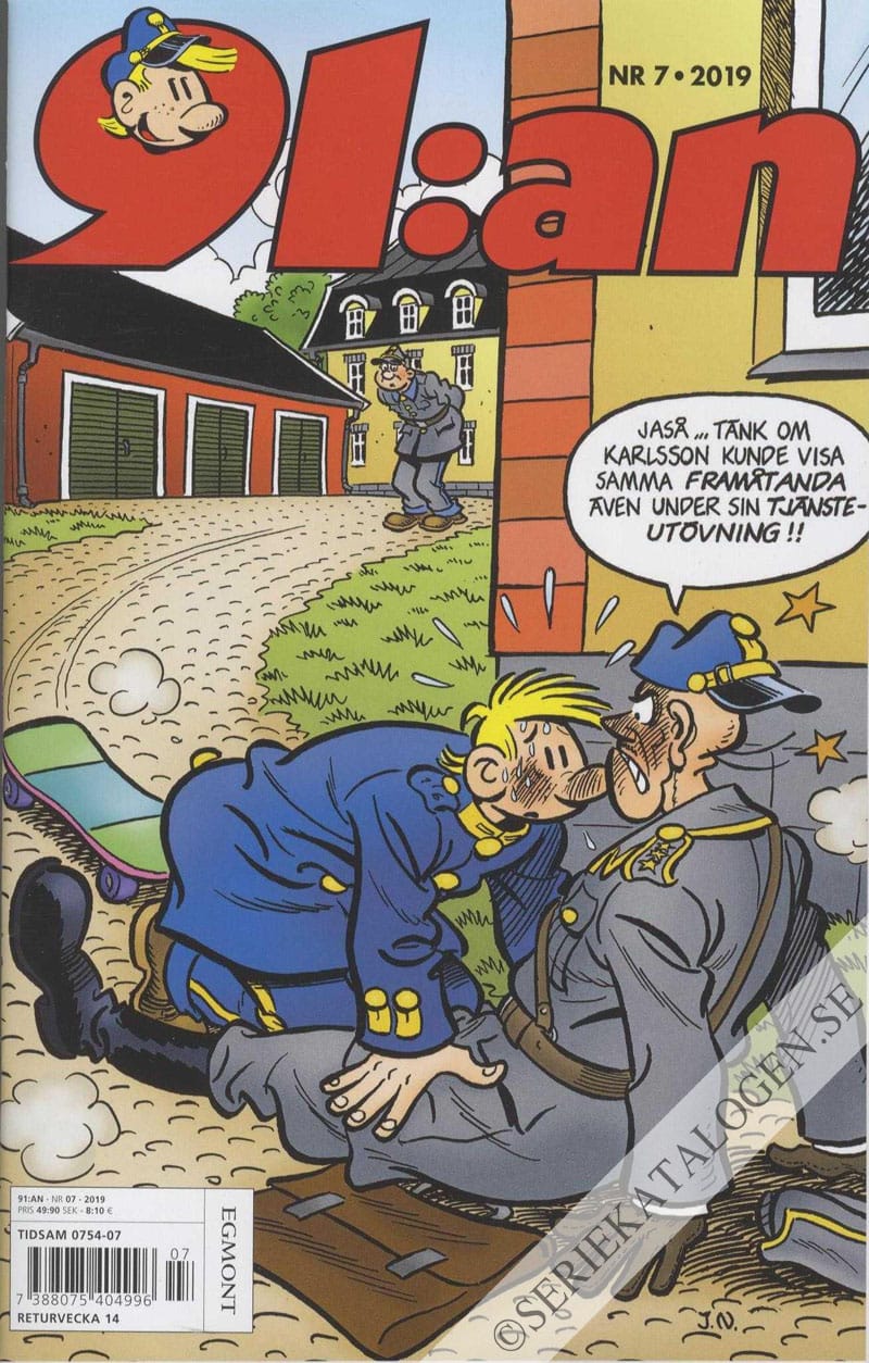 Framsida på 91:an #7 (2019)