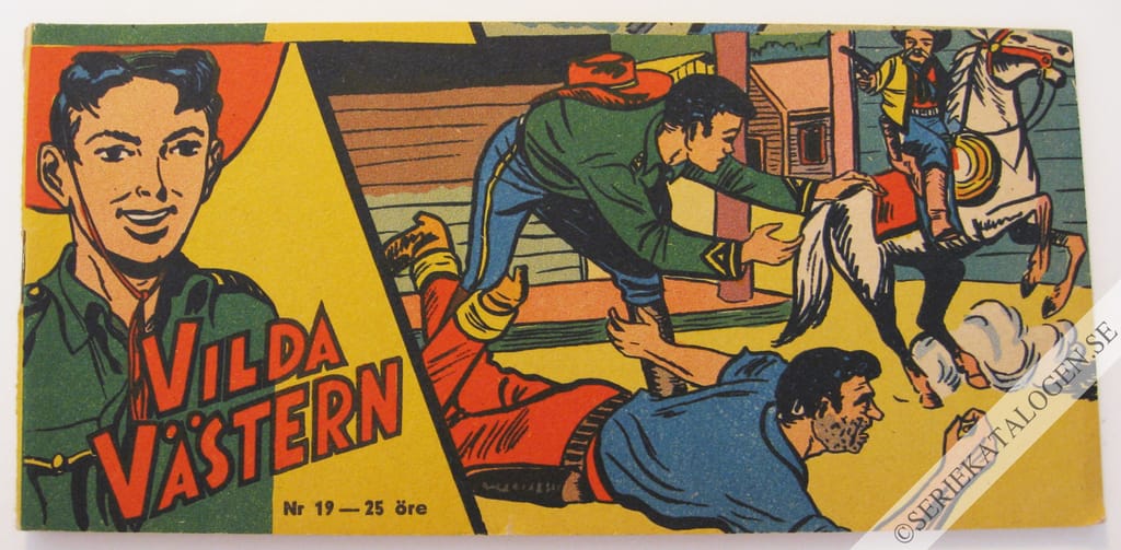 Framsida på Vilda Västern #19 (1956)