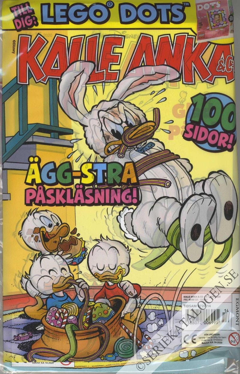 Framsida på Kalle Anka & C:o #14-15 (2020)