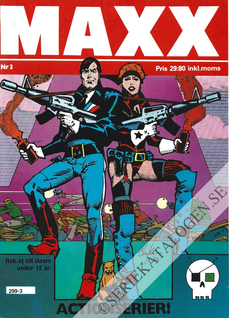 Framsida på Maxx #3 (1986)
