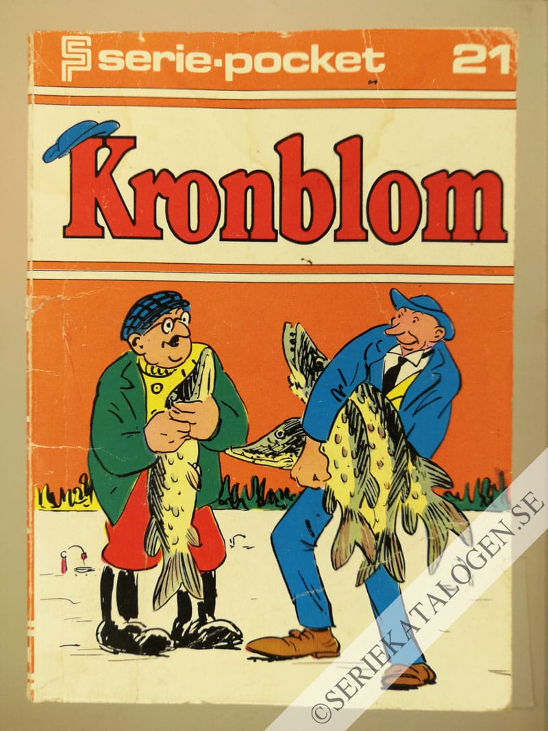 Framsida på Seriepocket Kronblom (1974)