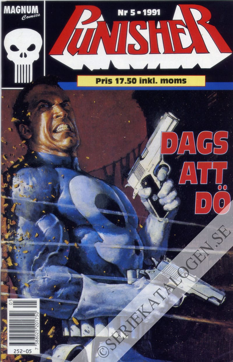 Framsida på Punisher #5 (1991)