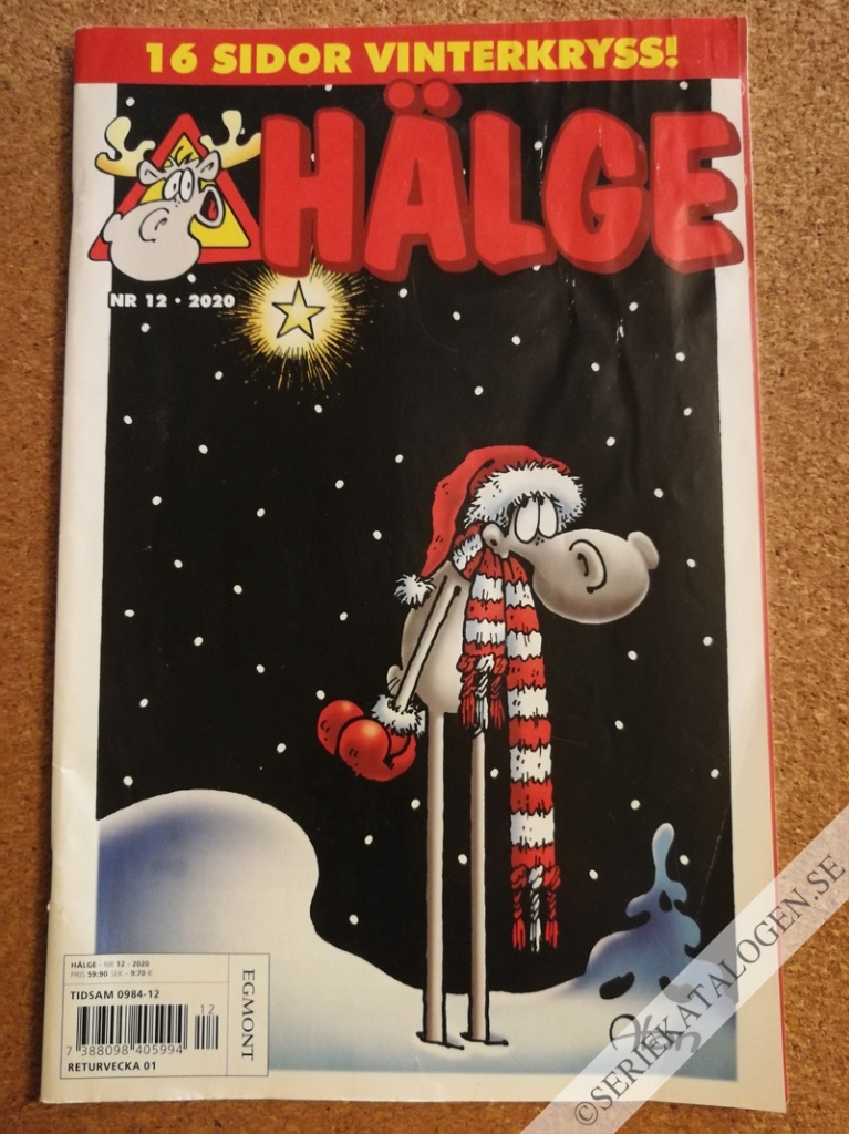 Framsida på Hälge #12 (2020)