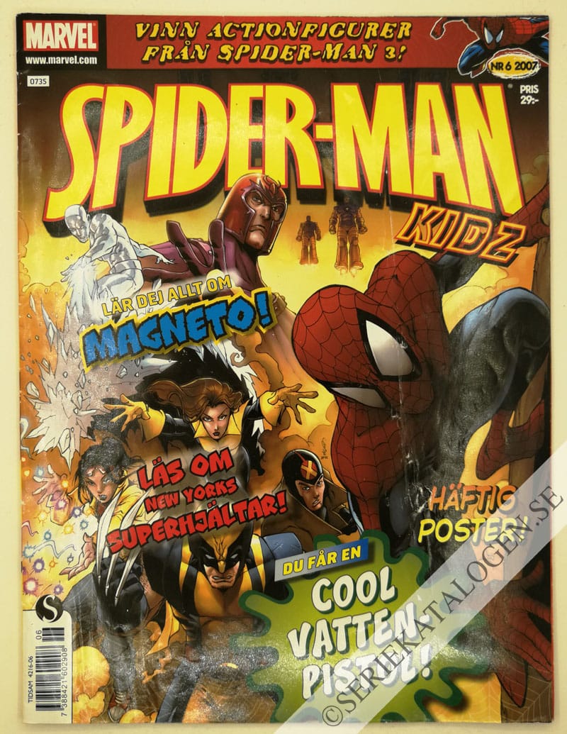 Framsida på Spider-Man Kidz #6 (2007)