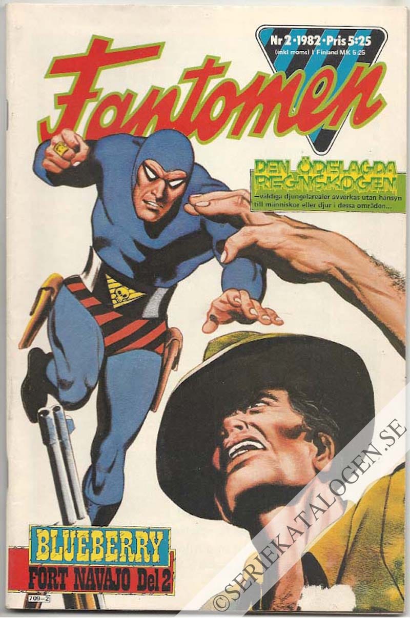 Framsida på Fantomen #2 (1982)