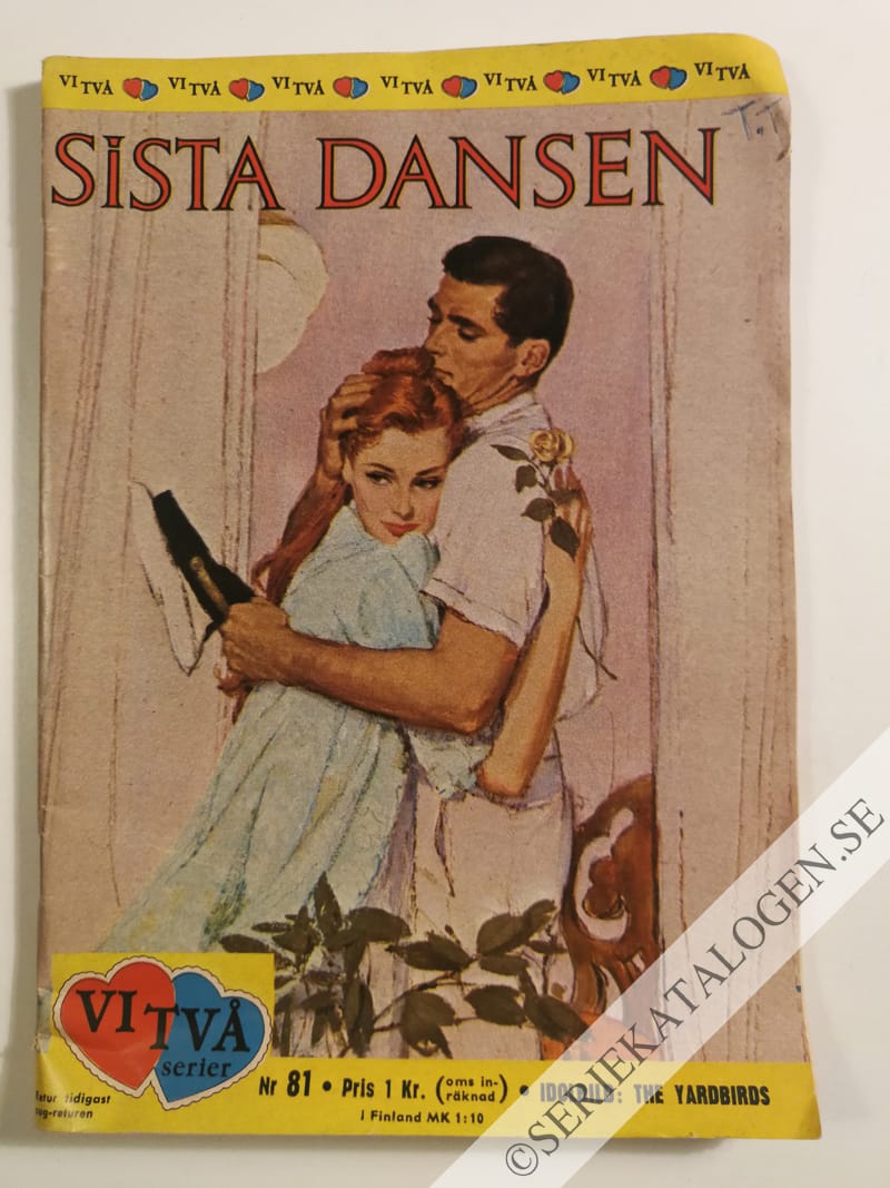 Framsida på Vi två-biblioteket #81 - Sista dansen (1966)