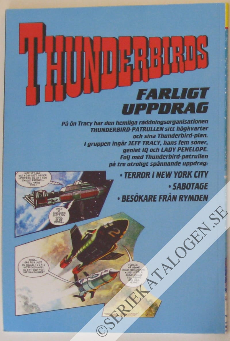 Baksida på Farligt uppdrag (1994)