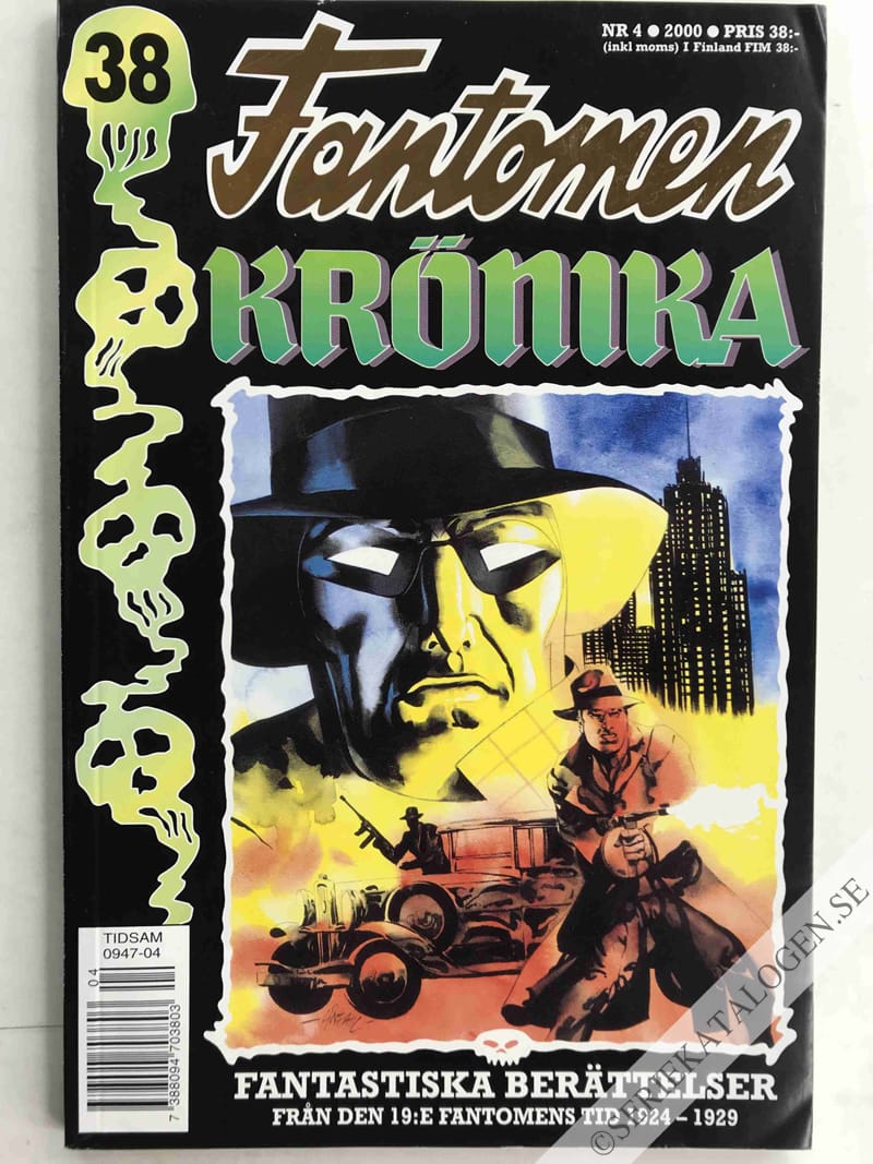 Framsida på Fantomen Krönika #4 (2000)
