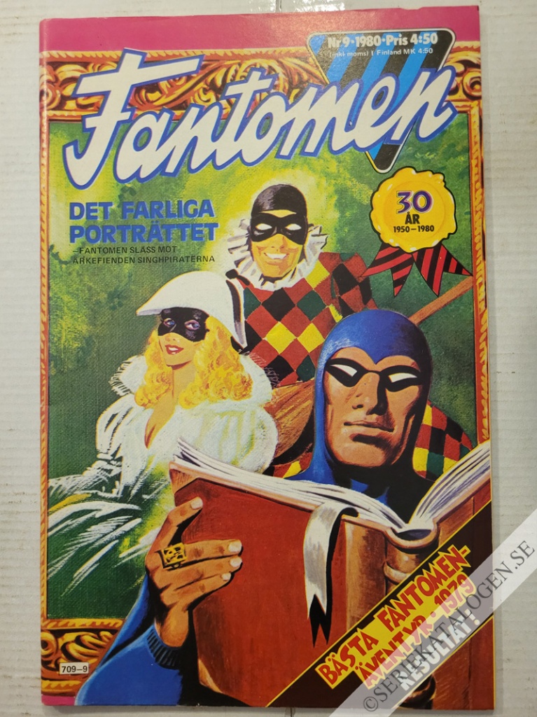 Framsida på Fantomen #9 (1980)