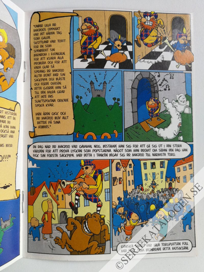 Exempel på Dr Macdoo's vilda äventyr (200?)