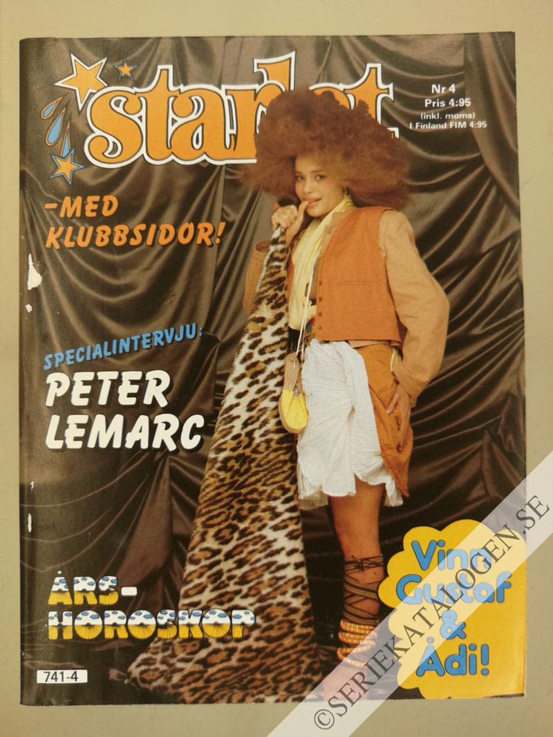Framsida på Starlet #4 (1984)