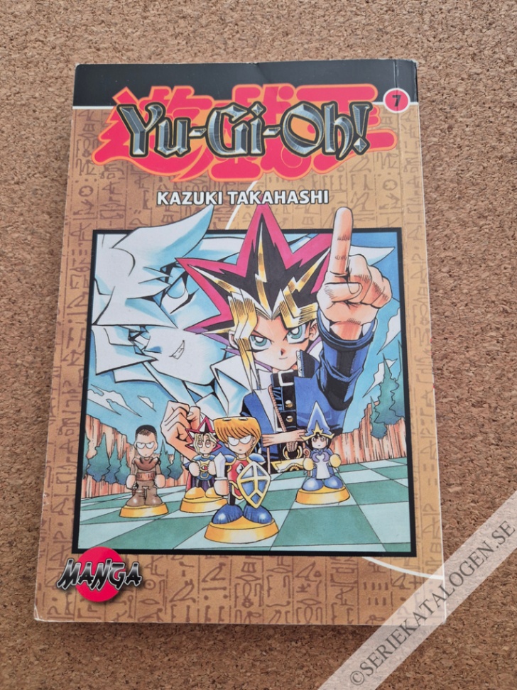 Framsida på Yu-Gi-Oh! #7 - Millenniefienden (2005)
