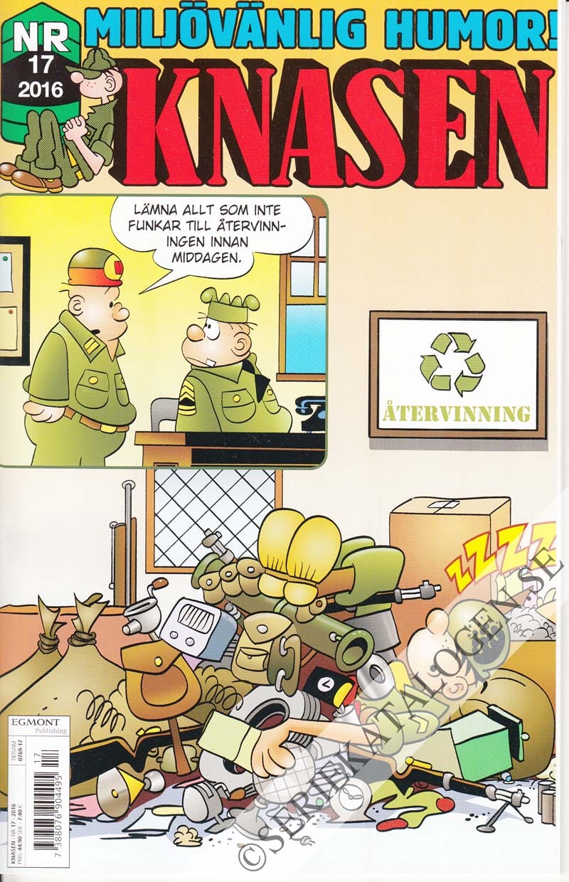 Framsida på Knasen #17 (2016)