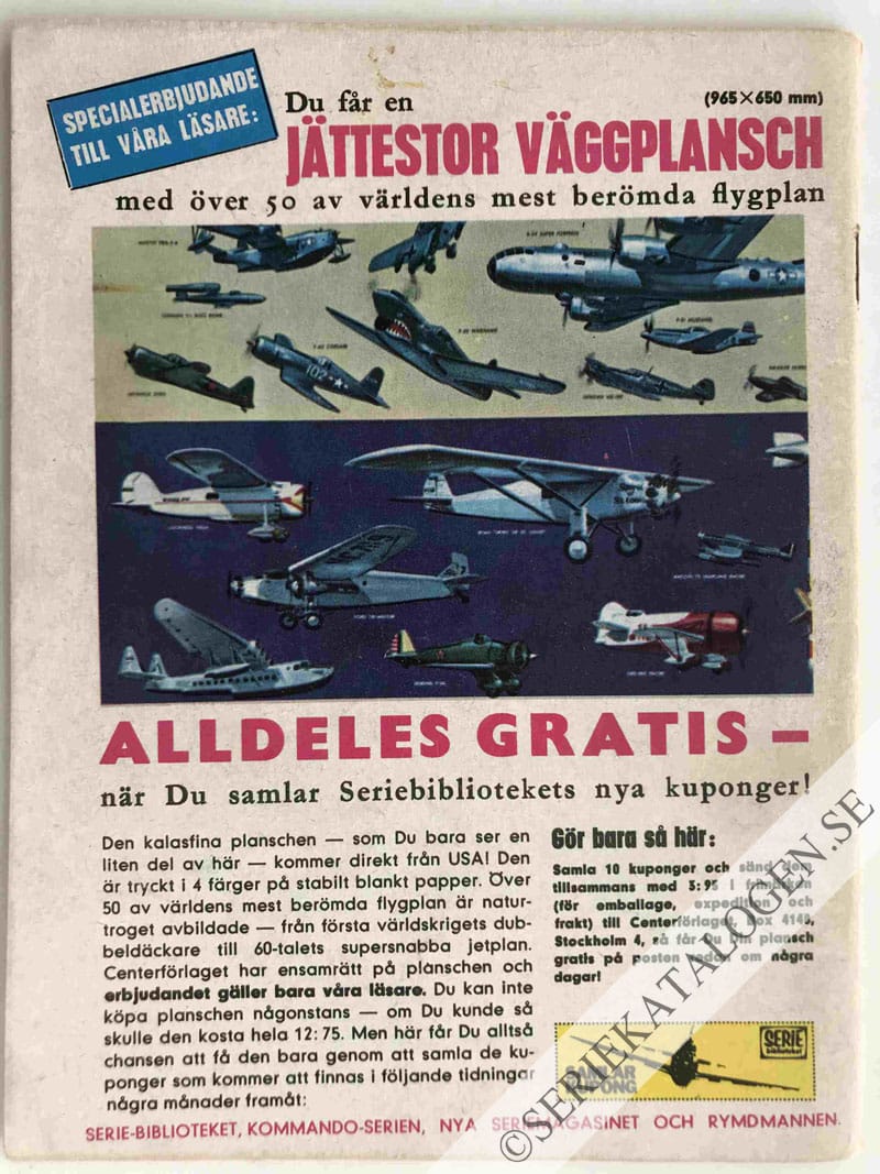 Baksida på Genväg till graven (1963)