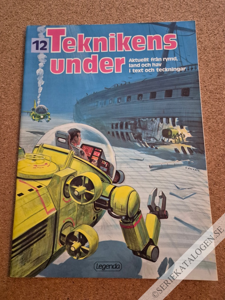 Framsida på Teknikens under #12 (1987)
