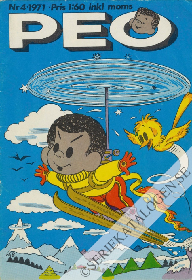 Framsida på Peo #4 (1971)