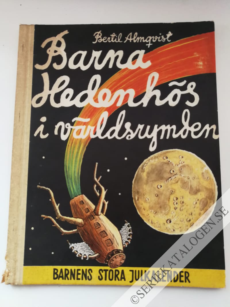 Framsida på Barna Hedenhös i världsrymden (1961)