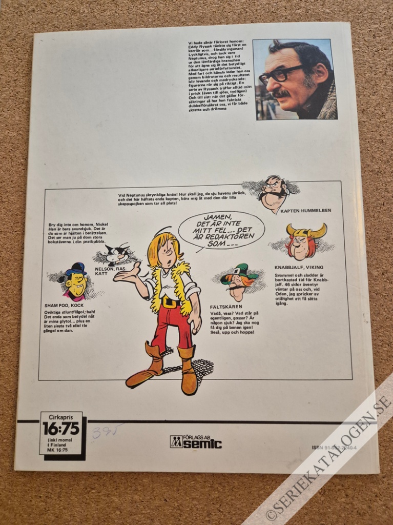 Baksida på Operation odjur (1981)