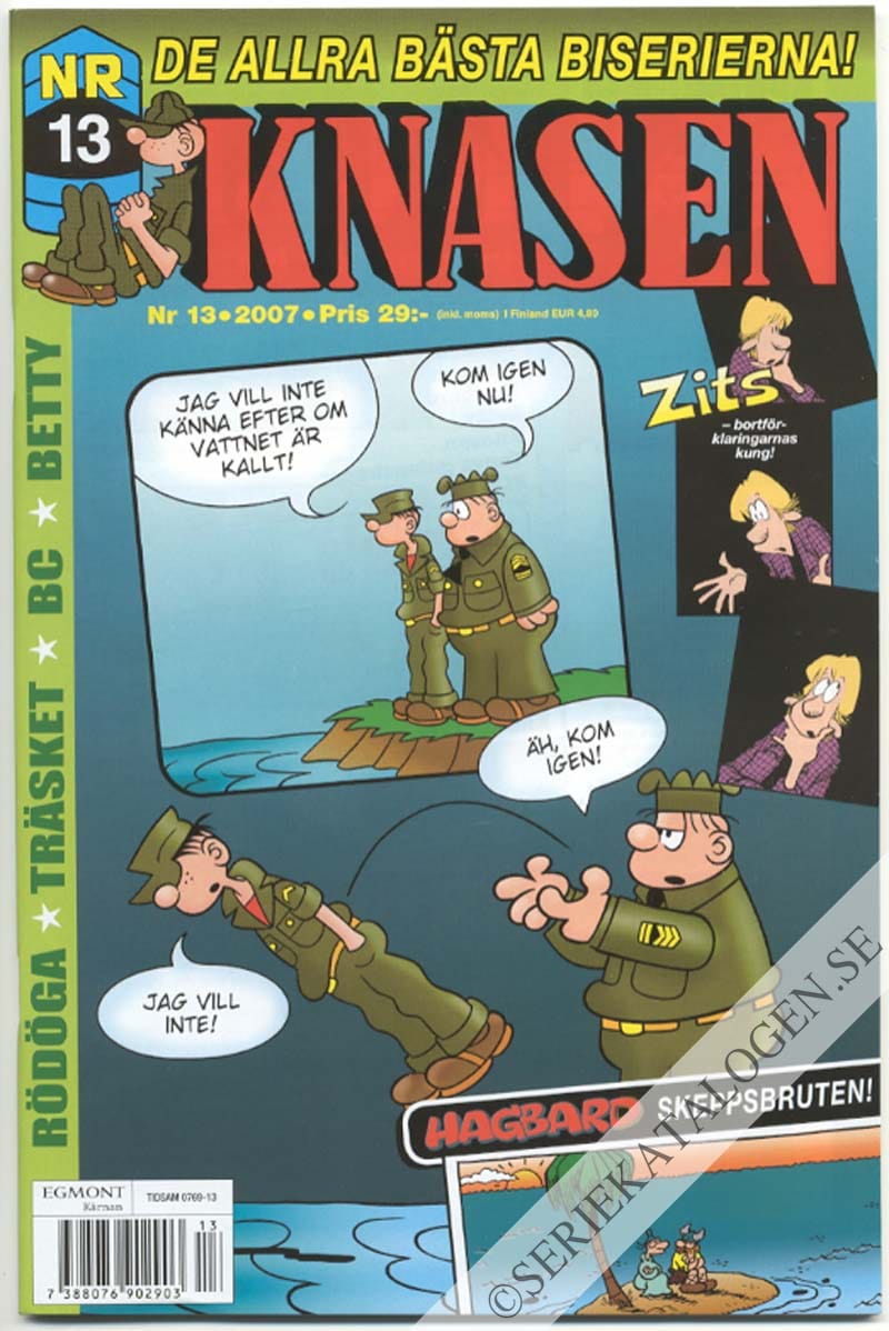 Framsida på Knasen #13 (2007)