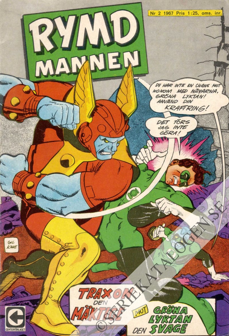 Framsida på Rymdmannen #2 (1967)