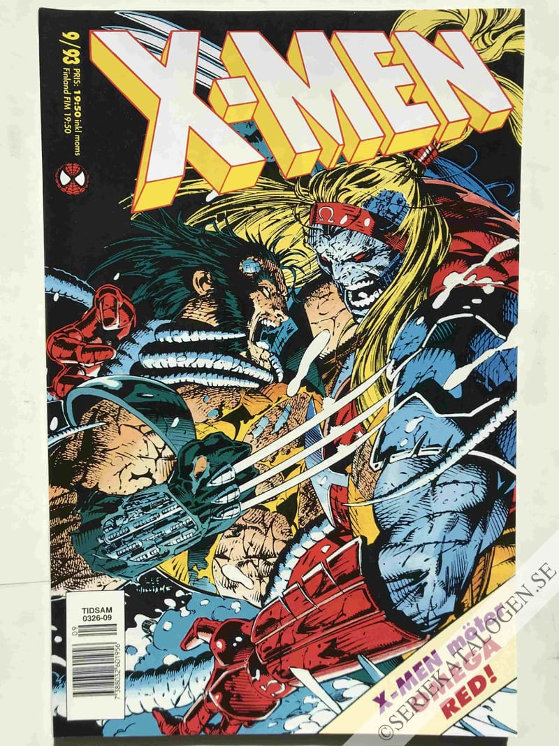 Framsida på X-Men #9 (1993)
