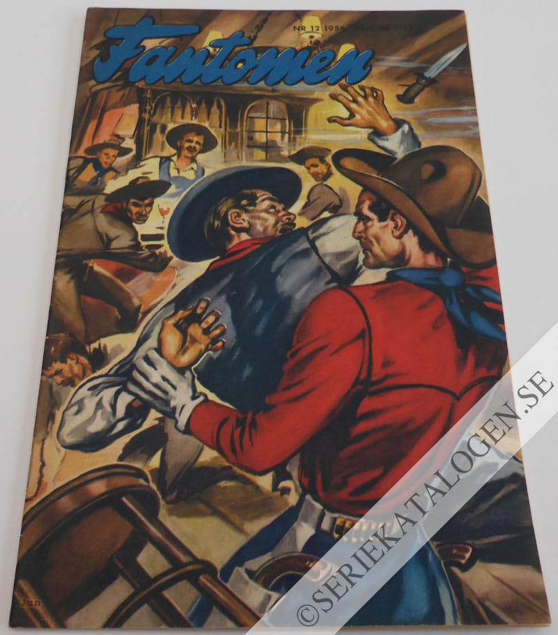 Framsida på Fantomen #12 (1956)