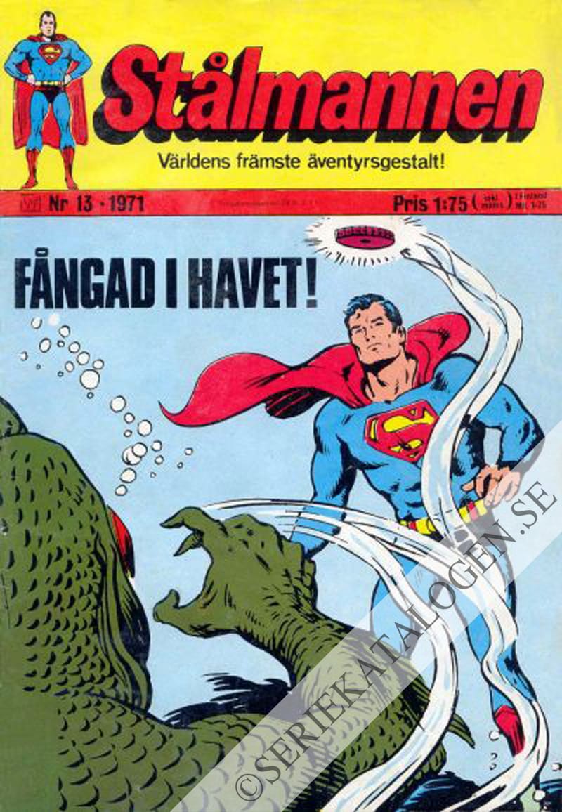 Framsida på Stålmannen #13 (1971)