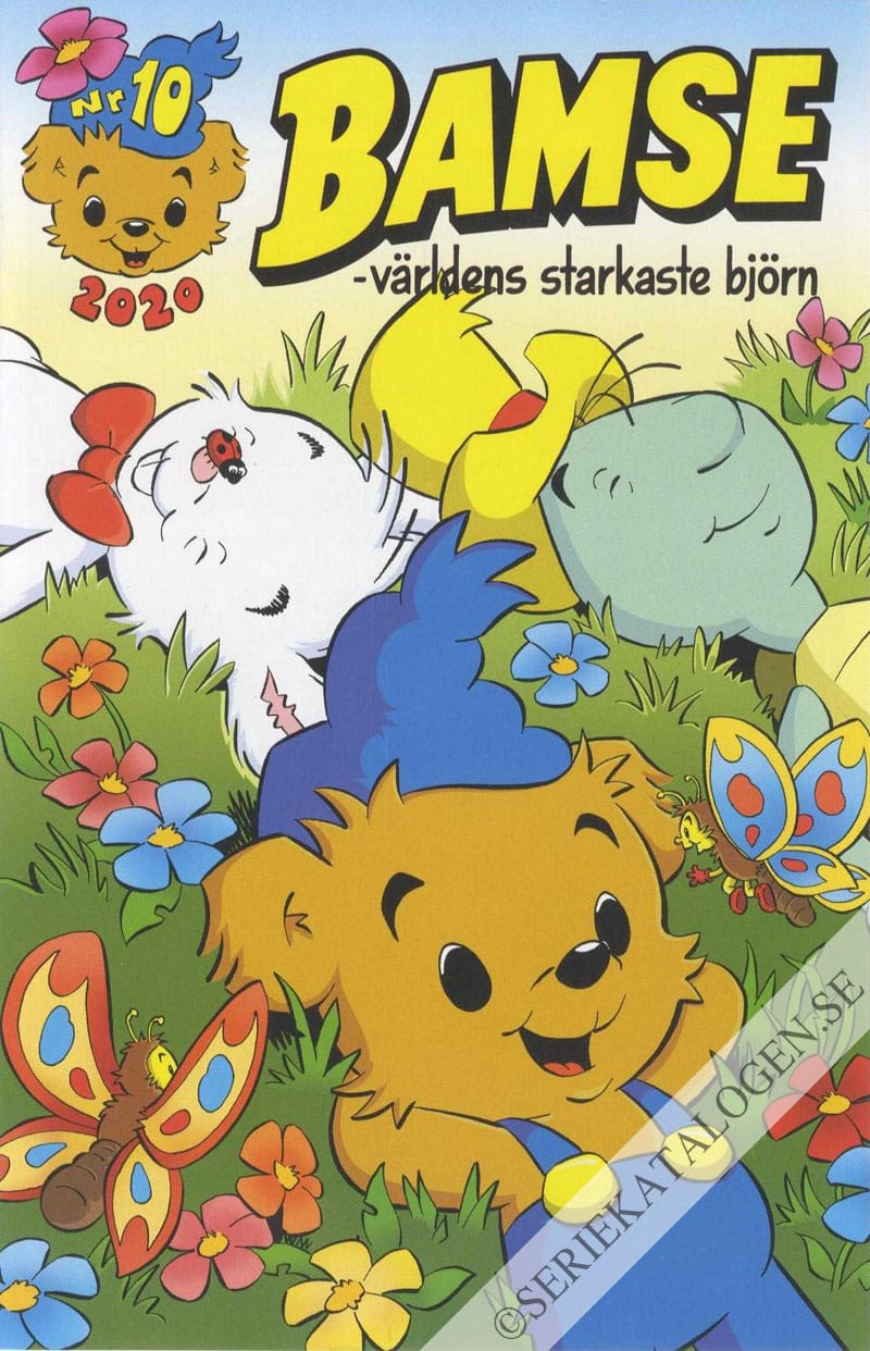 Framsida på Bamse #10 (2020)