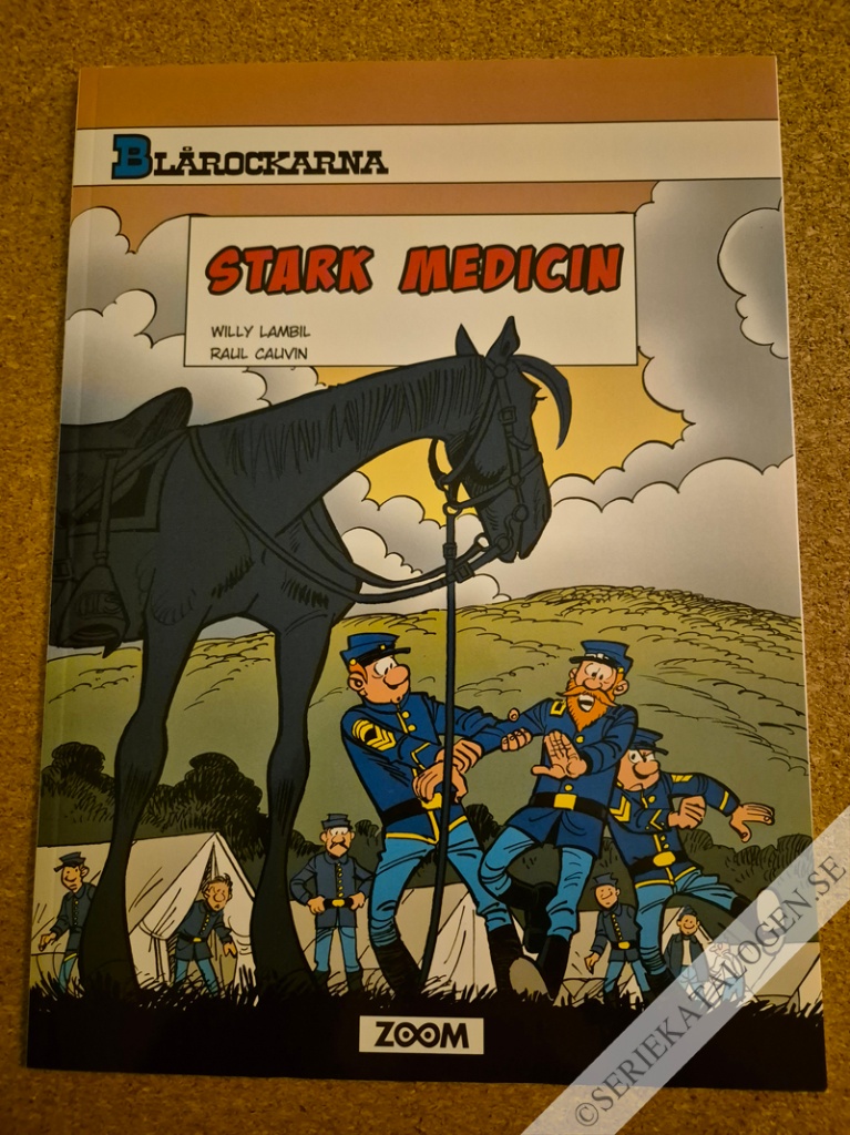 Framsida på Blårockarna Stark medicin (2018)