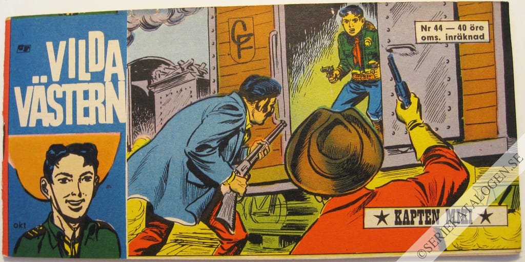 Framsida på Vilda Västern #44 (1964)